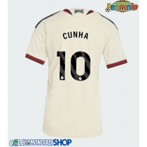 Maglie da calcio Manchester United Matheus Cunha #10 Terza Maglia Femminile 2026-27 Manica Corta